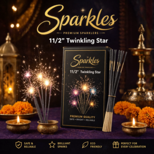 1 1/2" Twinkling Star