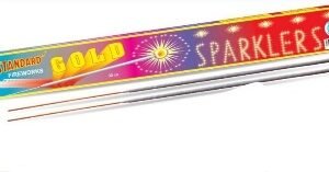 30 CM Gold Sparklers (5 Pcs)